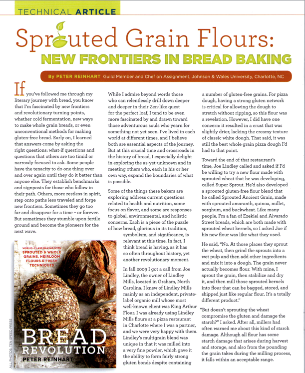 Sprouted article
